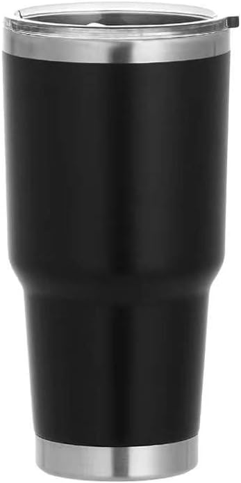 Rambler – Vaso de acero inoxidable con aislamiento al vacío (30 onzas), color negro