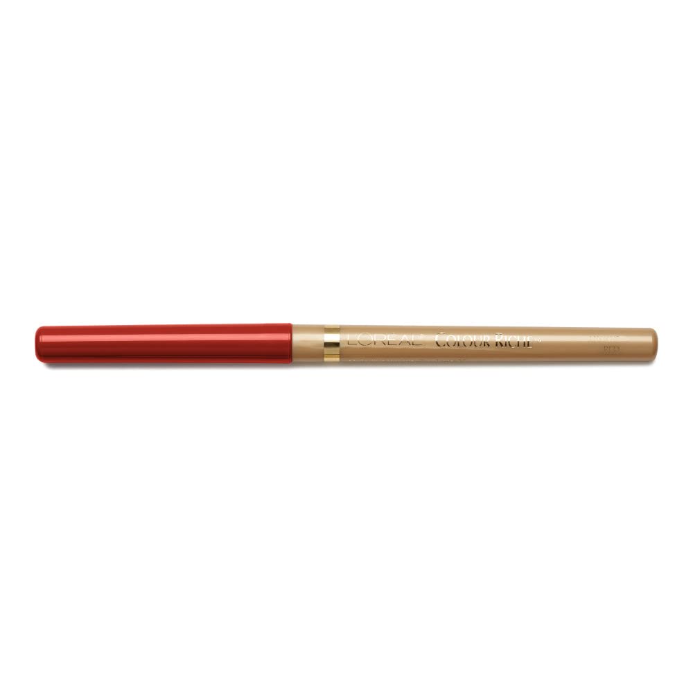 L’Oreal Paris, Colour Riche Lip Liner, Always Red 765, 1 unidad