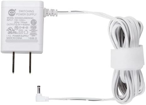 Adaptador de CA principal de repuesto para unidad principal vtech VM819, cargador de cable de alimentación