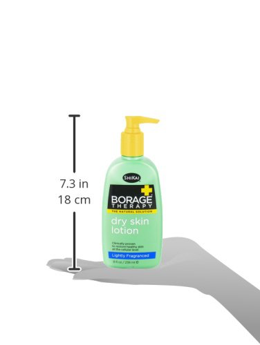 Loción para piel seca Shikai Borage Natural Therapy, 8 onzas