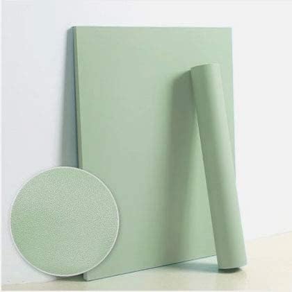 Dimoon Papel tapiz de 78.7 x 17.7 pulgadas, papel tapiz de imitación grueso verde para despegar y pegar, papel de contacto, impermeable, color