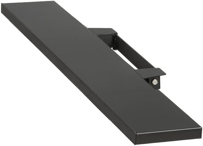 WALL Estante de barra de sonido para soporte de TV modelo V4, tamaño mediano, ancho 37.4 in  37.4 pulgadas, negro satinado