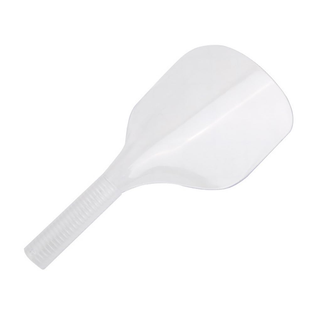 TOPWEL Protector de spray para el cabello profesional de plástico para el cabello, protector facial para peluquería, peluquería y peluquería,
