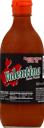 Ao Brds Valentina Salsa Picante Salsa Picante, 12.5 onzas líquidas (paquete de 5)
