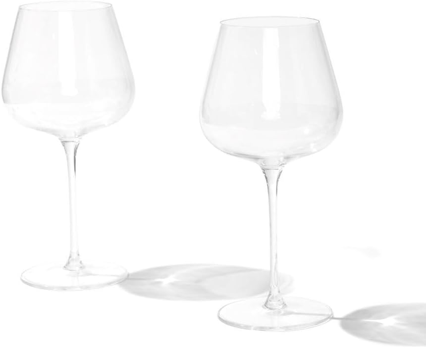 Made In Utensilios de cocina – Copas de vino tinto – Juego de 2 – Apto para lavavajillas Alemania