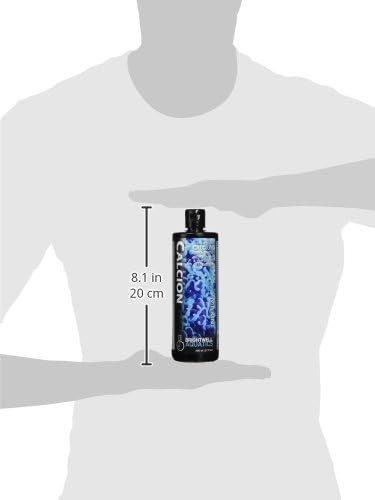 Brightwell Aquatics Calcion – Suplemento líquido concentrado de calcio para todos los acuarios marinos, 16.9 fl oz