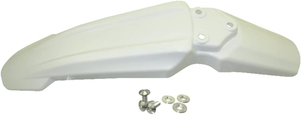 Cubierta de plástico ABS guardabarros delantero blanco para X160 X260 Sur Ron X Sur-Ron S Surron Light Bee