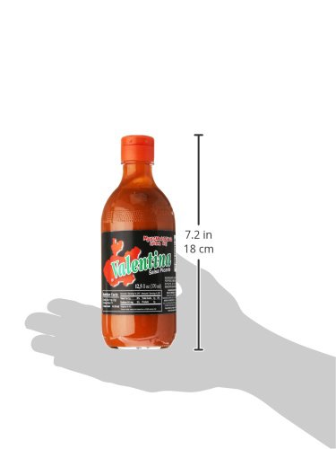 Ao Brds Valentina Salsa Picante Salsa Picante, 12.5 onzas líquidas (paquete de 5)