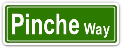 Pinche Way Mexico MX Bandera – Adhesivo de vinilo para parachoques de ventana de coche, portátil, 5 pulgadas