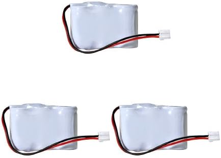 Synergy Digital El paquete combinado de teléfono inalámbrico Energizer P3303 incluye 3 baterías UL122