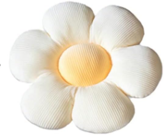 ELONEL Almohada de flores, cojín en forma de flor, cojín de suelo, cojín de asiento de oficina, cojín de tatami para auto, bonita decoración de