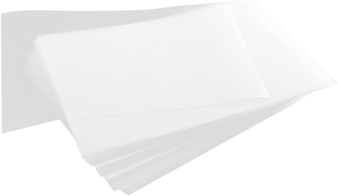 EXCEART Papel de caligrafía china para caligrafía china, papel de caligrafía china, papel de cera, bolsas de papel de grafito, blanco, translúcido,