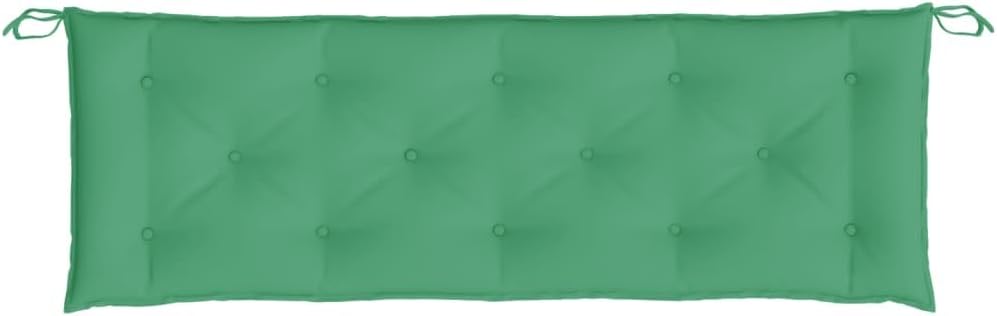 Matalde Cojín para silla columpio verde 59.1″ Tela