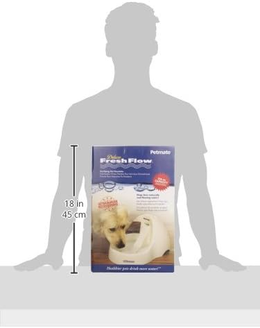 Bebedero Petmate Deluxe Fresh Flow, BLEACHED LINEN