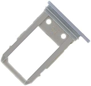 Reemplazo del soporte de la ranura de la bandeja de la tarjeta SIM compatible con Google Pixel 3a 5.6 pulgadas G020A G020E G020B (blanco)