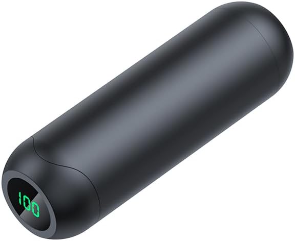 Auriculares inalámbricos BQ40 Bluetooth 5.3 con funda de carga inalámbrica, funda de carga con pantalla digital LED, auriculares Bluetooth de 5