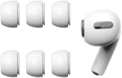 Almohadillas para los oídos compatibles con auriculares AirPods Pro 2, puntas de silicona de tamaño pequeño, compatible con AirPods Pro, 3 pares,