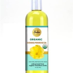 SULU ORGANICS Aceite de onagra prensado en frío virgen 100% puro, sin refinar, 12% GLA (4 oz) SULU ORGANICS Aceite de onagra prensado en frío virgen 100% puro, sin refinar, 12% GLA (4 oz)