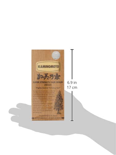 Kamin omoto Tratamiento para la pérdida de cabello, aceleración del crecimiento y el crecimiento de la piel, 5.1 fl oz (paquete de 2)
