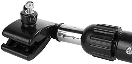 Soporte para barra de paraguas de bicicleta, soporte de marco de paraguas para silla de ruedas, soporte ajustable para paraguas para bicicleta,