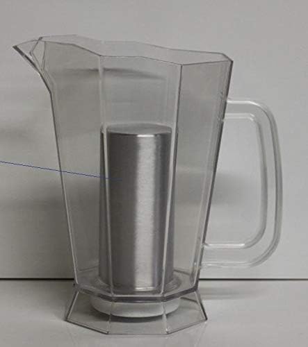 Jarra con cámara Polar Ice de aluminio – Transparente