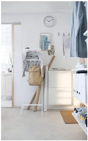 Ikea Trones – Armario de almacenamiento de polipropileno para guardar zapatos, guantes y bufandas, 20.5 x 7.1 x 15.4 in (blanco) – Paquete de 2