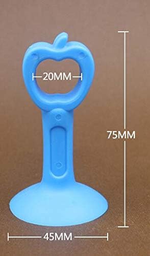 5 Uds. Versión extendida de silicona para puerta de succión, mango no perforante, almohadilla anticolisión, tapón de puerta de plástico, puerta de