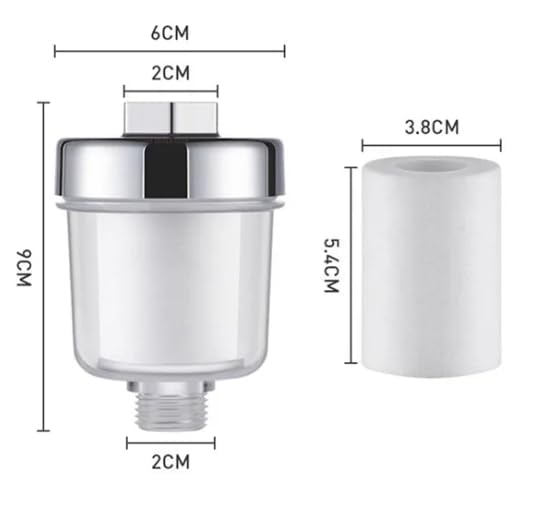 Kits purificadores de salida de agua, filtro universal para grifo de cocina, baño, ducha, filtro doméstico, elemento de algodón PP, sistema de