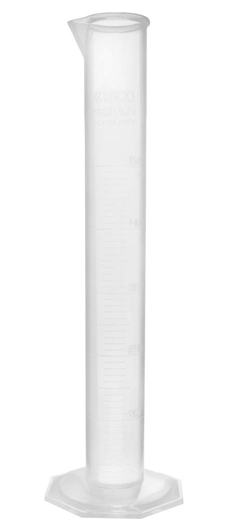 EISCO Juego de cilindros graduados de 7 piezas, clase B, 0.3 fl oz, 0.8 fl oz, 1.7 fl oz, 3.4 fl oz, 8.5 fl oz, 16.9 fl oz y 33.8 fl oz, plástico de