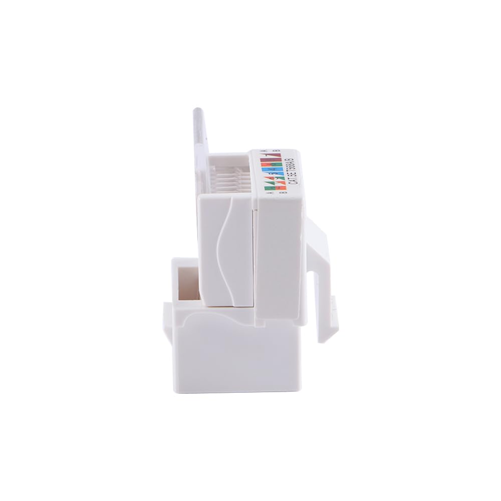 Conector RJ45 para AMP sin herramientas Cable Ethernet Enchufe Adaptador de cable de salida de computadora CAT5E UTP Enchufe de información