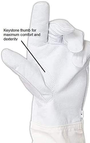 DOGMIL Traje de abeja profesional para hombres y mujeres con guantes de apicultor dos velos, protección para patio trasero profesional y