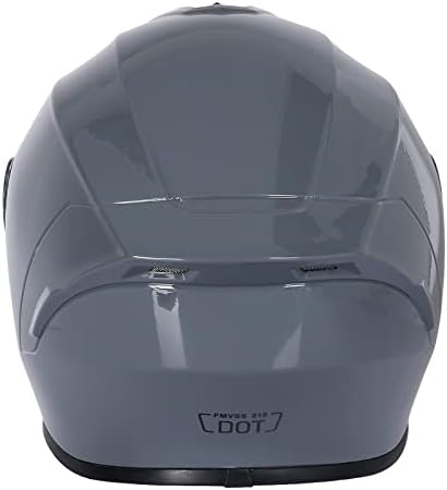 Casco de motocicleta de cara completa con guantes de motocicleta para hombres y mujeres + 2 viseras modelo DOT y bloqueo de casco para BMX ATV MTB,