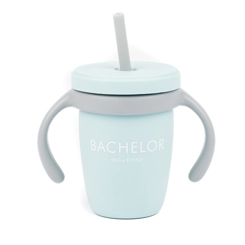 Bella Tunno Happy Sippy – Tapa de silicona para sorber y popote para beber, tapa de conversión para taza de silicona Bella Tunno, fabricada con