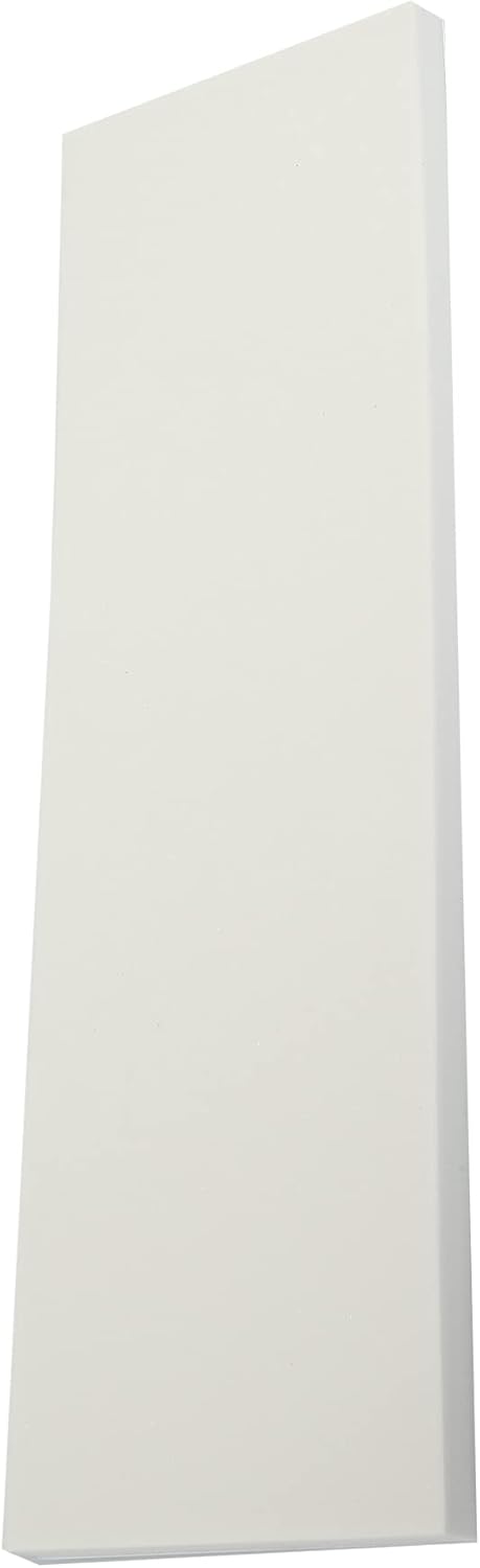 X AUTOHAUX 15.748 x 4.724 x 0.591in, 4 unidades, protector de pared para automóvil, garaje, puerta, anticolisión, impermeable, color blanco
