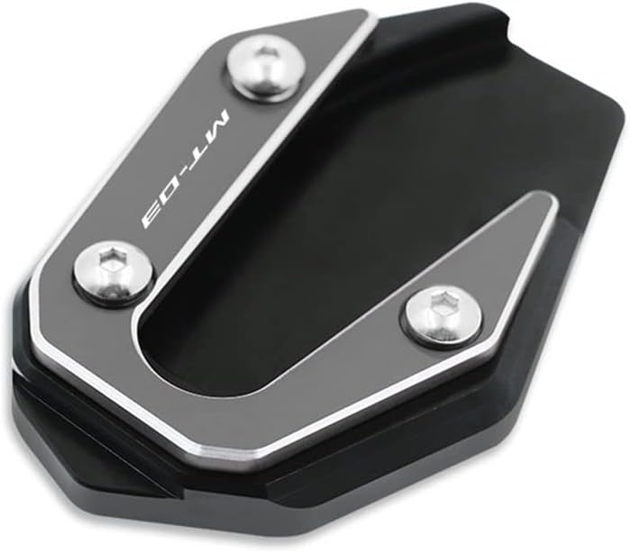 motorcycle side stand pad For Y&AMAHA MT-03 MT 03 MT03 MT-25 R3 R25 2017-2023 Motorcycle CNC Kickstand Foot Side Stand Extension Pad Support Plate