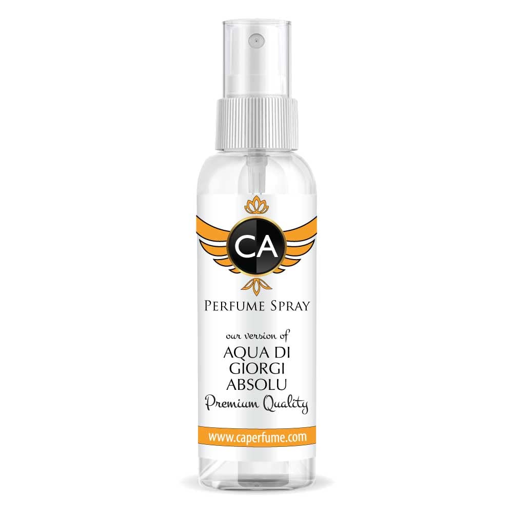CA Perfume Impresión de Aqua Di Giorgi Absolu para hombres versión réplica Fragancia Dupes concentrado de larga duración Eau de Parfum Spray Botella