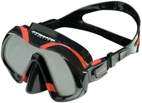 Atomic Aquatics Máscara Venom, NegroRojo