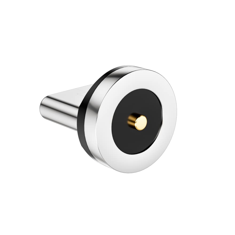 Paquete de 5 conectores magnéticos USB-C de 1 pin para dispositivos tipo C, puntas magnéticas de cable de teléfono para Samsung Galaxy S8 S8 Plus,