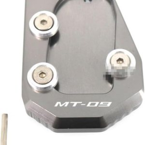 Motorcycle side bracket For YA&MA&HA MT-09 MT09 XSR900 MT 09 TRACER 900 SPORT FZ-09 Motorcycle Kickstand Foot Side Stand Extension Pad Support Plate Motorcycle side bracket For YA&MA&HA MT-09 MT09 XSR900 MT 09 TRACER 900 SPORT FZ-09 Motorcycle Kickstand Foot Side Stand Extension Pad Support Plate