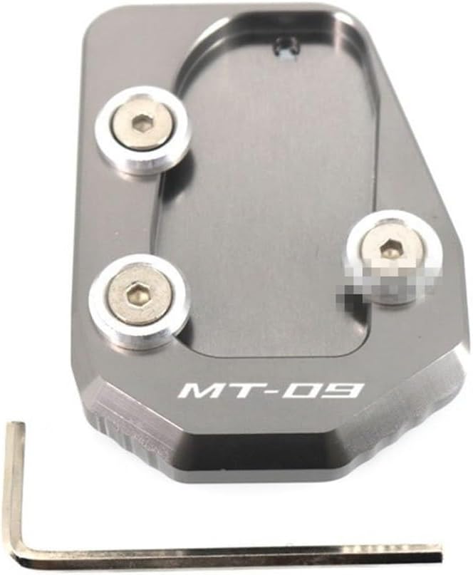 Motorcycle side bracket For YA&MA&HA MT-09 MT09 XSR900 MT 09 TRACER 900 SPORT FZ-09 Motorcycle Kickstand Foot Side Stand Extension Pad Support Plate