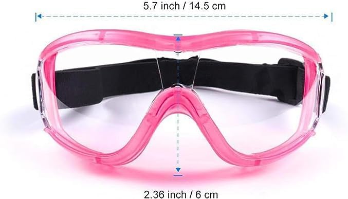 JSUNMOON Gafas de seguridad para niños, gafas de seguridad para niños pequeños con antivaho UV, paño de limpieza para lentes transparentes incluido