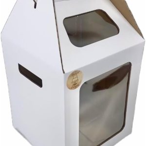 Upward Delights Caja alta para tartas, paquete de 4 cajas para pasteles, cajas de pastel escalonadas de 10 x 10 x 12 pulgadas, pastel de nivel de 10 Upward Delights Caja alta para tartas, paquete de 4 cajas para pasteles, cajas de pastel escalonadas de 10 x 10 x 12 pulgadas, pastel de nivel de 10