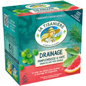 La Tisaniere Infusión Drenaje y Eliminación 25 sobres 1.32 oz