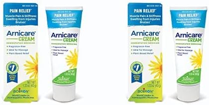 Boiron Arnicare Crema para aliviar el dolor articular, el dolor muscular, el dolor muscular y la hinchazón de moretones o lesiones, absorción rápida