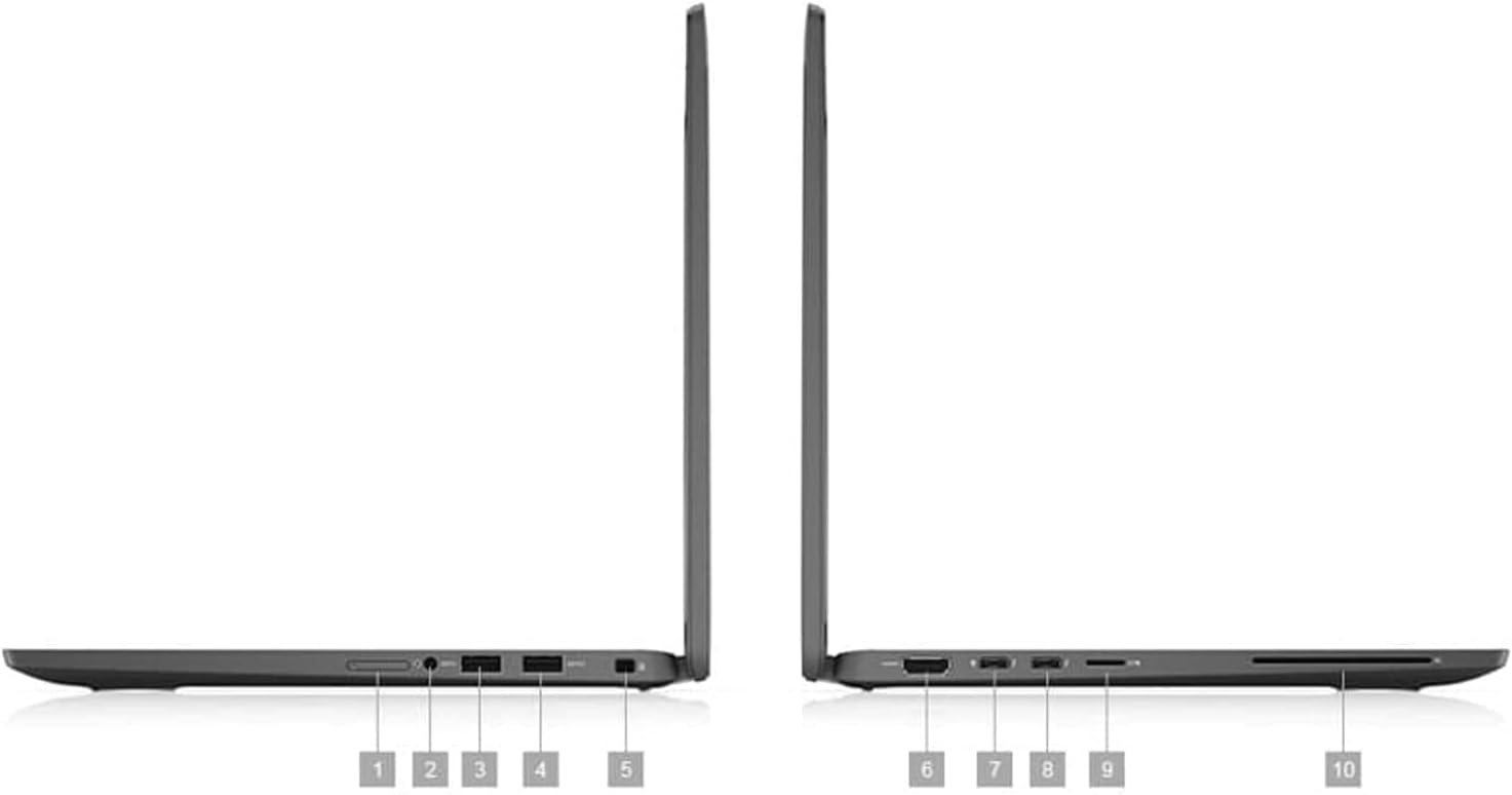 Dell Latitude 7000 7410 Laptop (2020)  FHD de 14 pulgadas  Core i7 – SSD de 256 GB – 16 GB de RAM  4 núcleos a 4.9 GHz – CPU de 10 generación Win 11