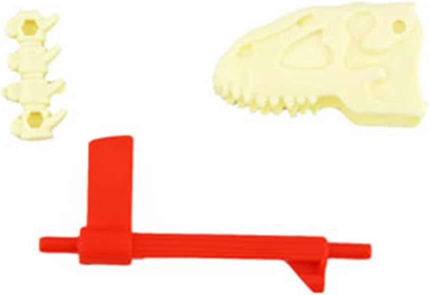 Mattel Piezas de repuesto para Fisher-Price Thomas & Friends Take-n-Play Roaring Dino Run – BCX23  Gatillo de puerta roja, calavera y hueso de