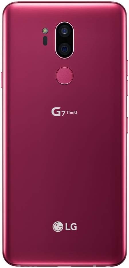 LG G7 ThinQ 6.1in LM-G710TM TMobile 64GB Android Smartphone (Renewed) (Raspberry Rose)