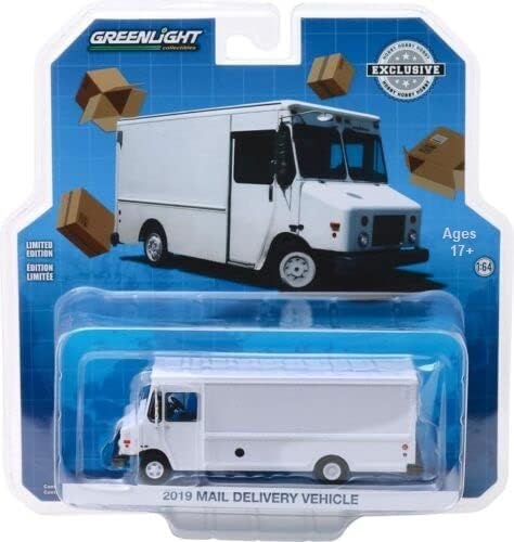 Greenlight 30097 2019 – Vehículo de entrega por correo blanco Hobby exclusivo escala 164