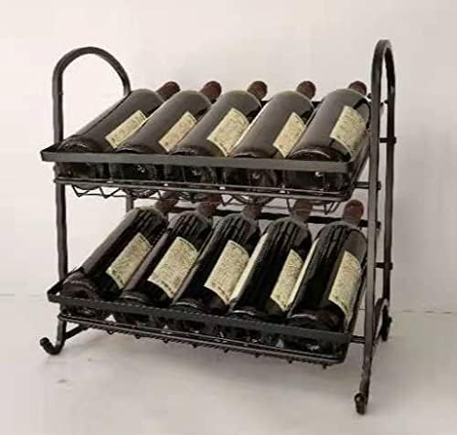 Organizador apilable para latas, soporte de exhibición angular de 2 niveles, soporte de cesta de frutas, estante de papas fritas, sensor