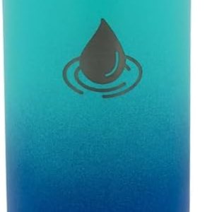 EcoHydrate – Botella de agua deportiva de 32 onzas, acero inoxidable, térmica aislada, botellas de gimnasio y deportes, azul y azul claro EcoHydrate – Botella de agua deportiva de 32 onzas, acero inoxidable, térmica aislada, botellas de gimnasio y deportes, azul y azul claro